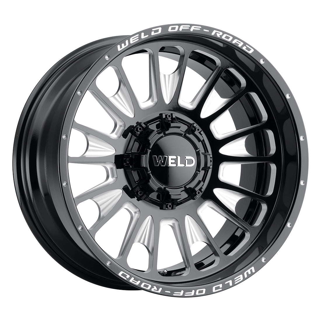 22x10 Scorch 6x135 6x139.7 ET-18 BS4.75 Gloss BLK MIL 106.1